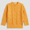 yellow-cable-knit-sweater-display.jpg Yellow cable - knit sweater display