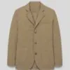 khaki-effortless-utility-blazer-display.jpg Display of khaki effortless utility blazer