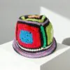 multicolor-granny-square-crochet-bucket-hat.jpg Multicolor granny square crochet bucket hat